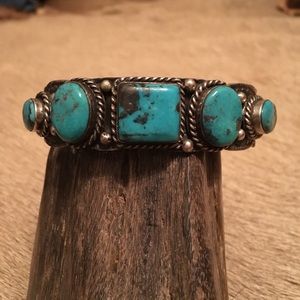 Sterling silver cuff bracelet